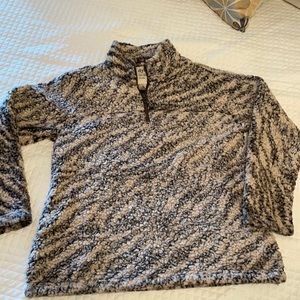 Dylan Sherpa pullover; gently worn
